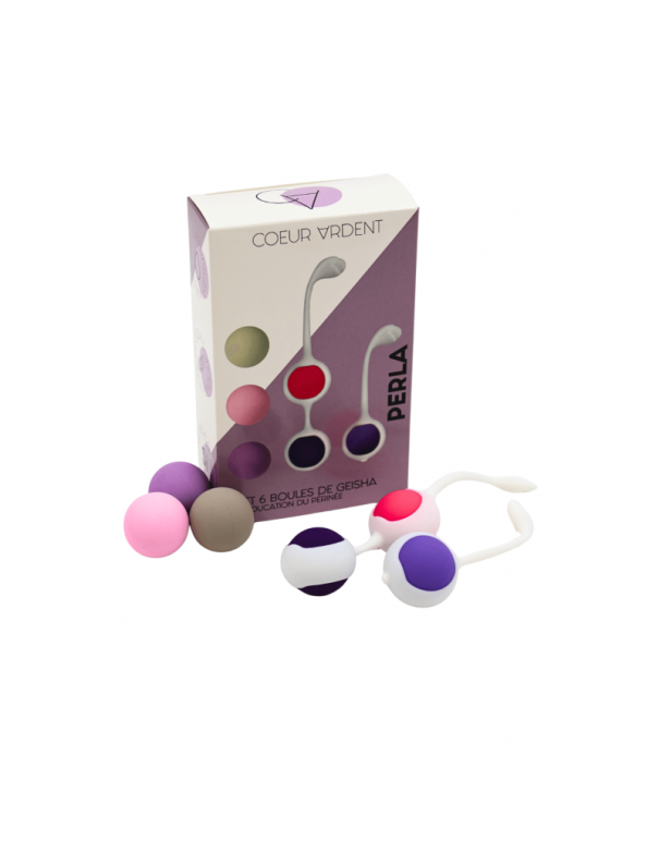 PERLA – Set de 6 Boules de Geisha Progressives