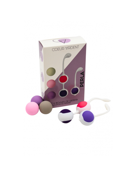 PERLA – Set de 6 Boules de Geisha Progressives