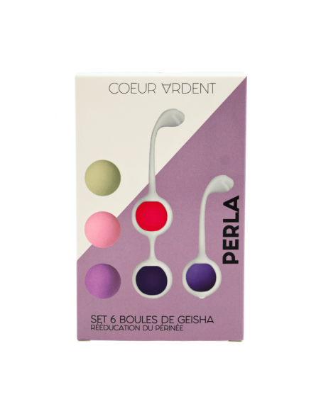 PERLA – Set de 6 Boules de Geisha Progressives