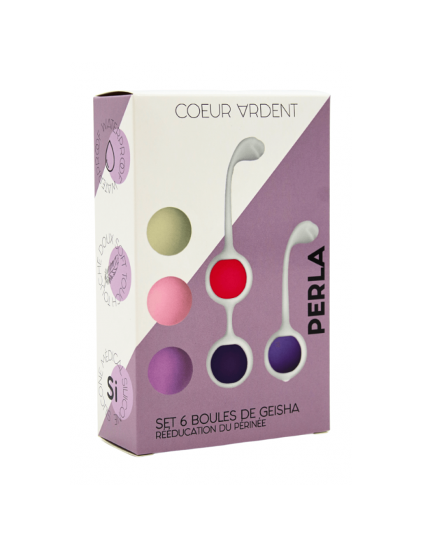 PERLA – Set de 6 Boules de Geisha Progressives