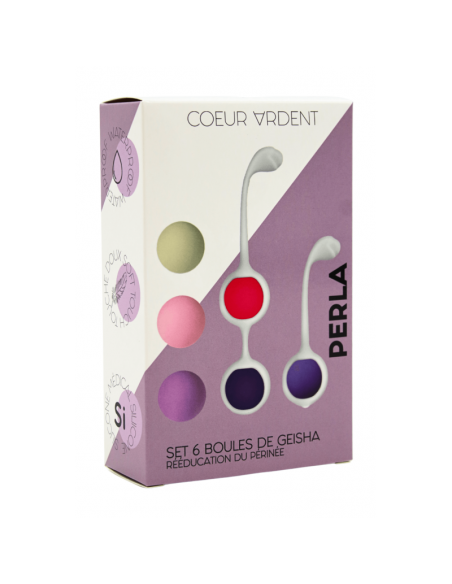 PERLA – Set de 6 Boules de Geisha Progressives