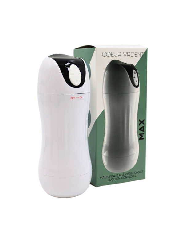 MAX – Masturbateur à Vibrations  Succion Contrôlée USB