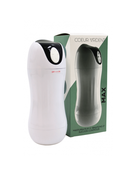 MAX – Masturbateur à Vibrations  Succion Contrôlée USB