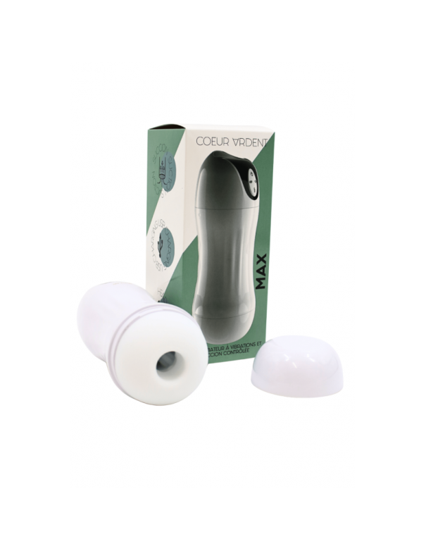 MAX – Masturbateur à Vibrations  Succion Contrôlée USB