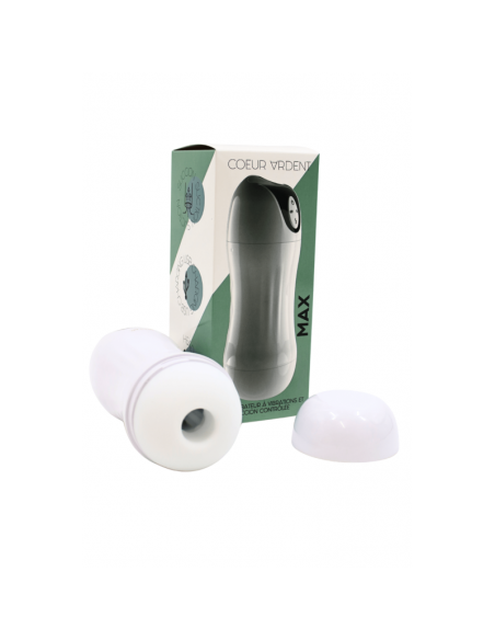 MAX – Masturbateur à Vibrations  Succion Contrôlée USB
