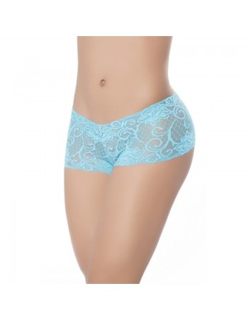 Boyshort dentelle Turquoise 
