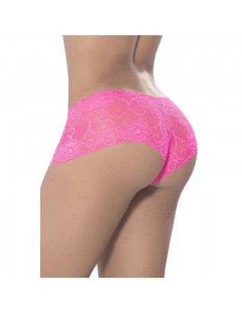 Boyshort dentelle Hot pink  2