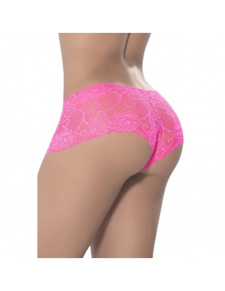 Boyshort dentelle Hot pink 