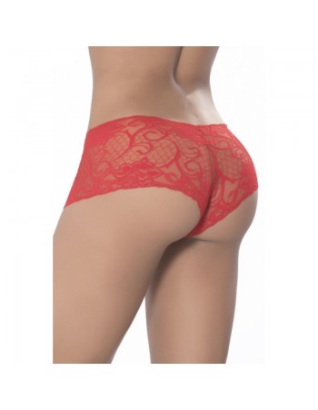 Boyshort dentelle Rouge  2