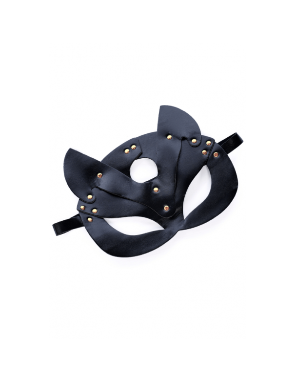 Masque félin en faux cuir - Mapalé