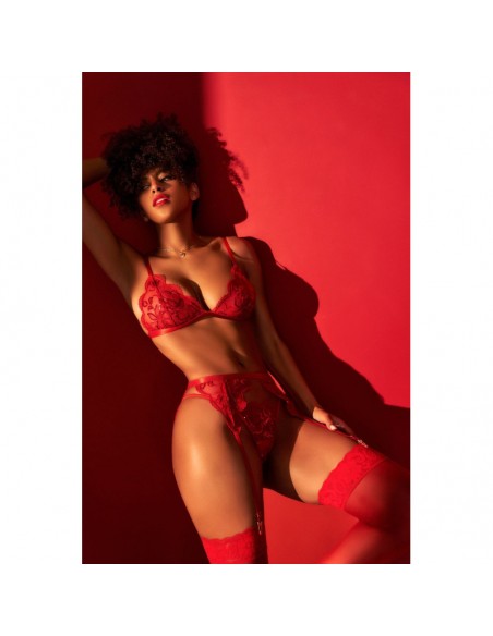 Ensemble 3 pièces rouge 