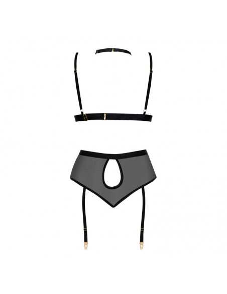 Cristalyn ensemble lingerie - Noir