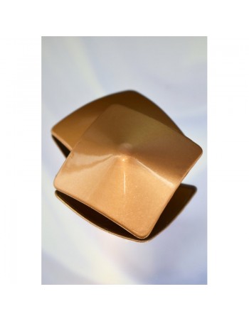 Nipple Métal doré Cache tétons carré  2