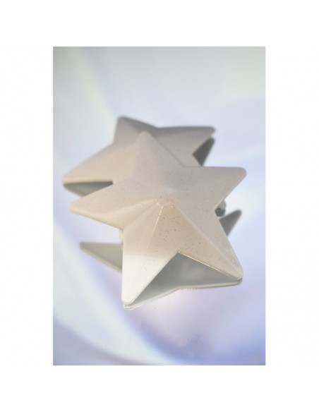 Nipple Métal blanc Cache tétons d'étoile 
