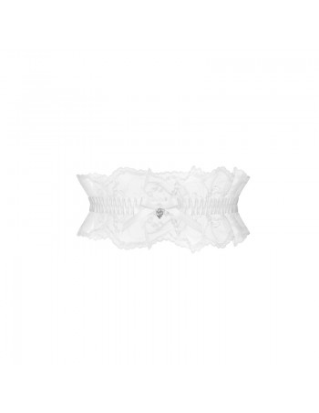 Weddya jarretière blanche 2
