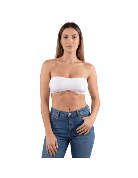 Bandeau de poitrine blanc