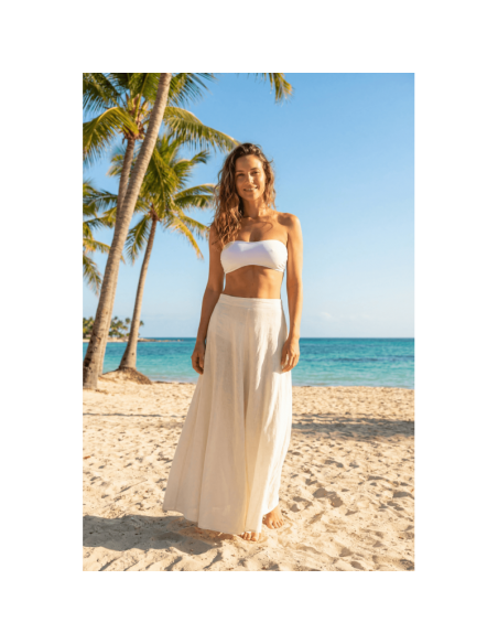 Bandeau de poitrine blanc