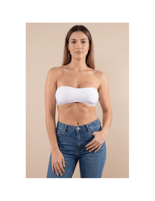 Bandeau de poitrine blanc