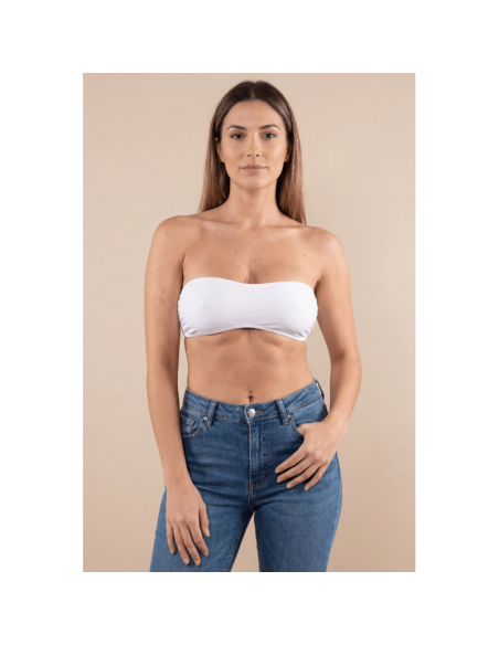 Bandeau de poitrine blanc