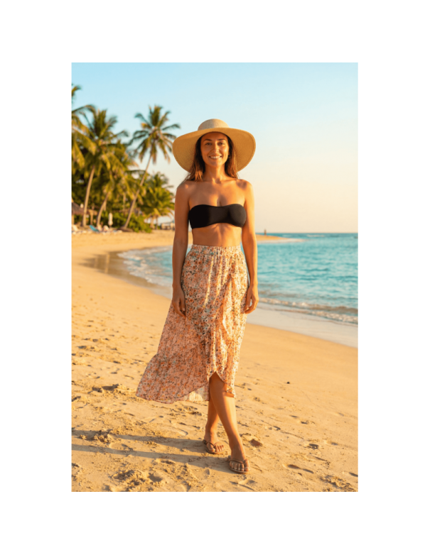 Bandeau de poitrine noir