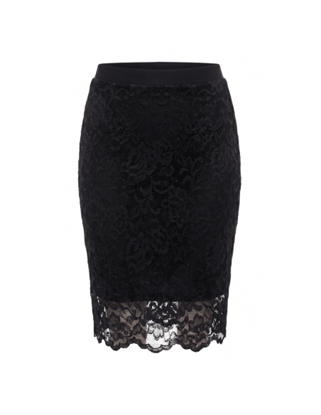 Jupe longue noire Catalina
