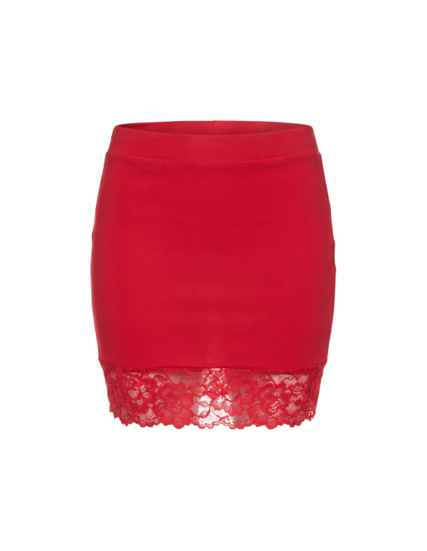 Jupe courte rouge Marina