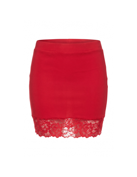 Jupe courte rouge Marina