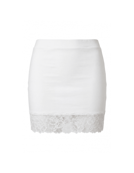 Jupe courte blanche Marina