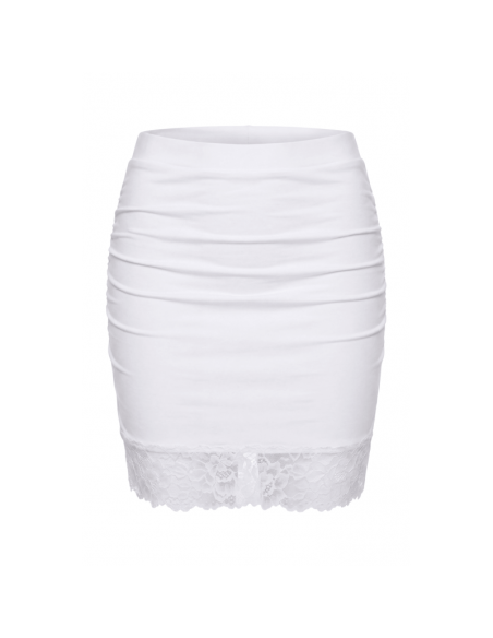 Jupe longue blanche Maria