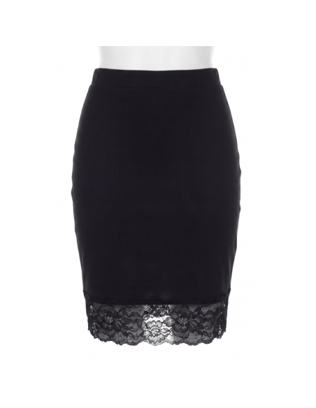 Jupe longue noire Maria
