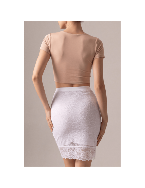 Jupe longue blanche Catalina