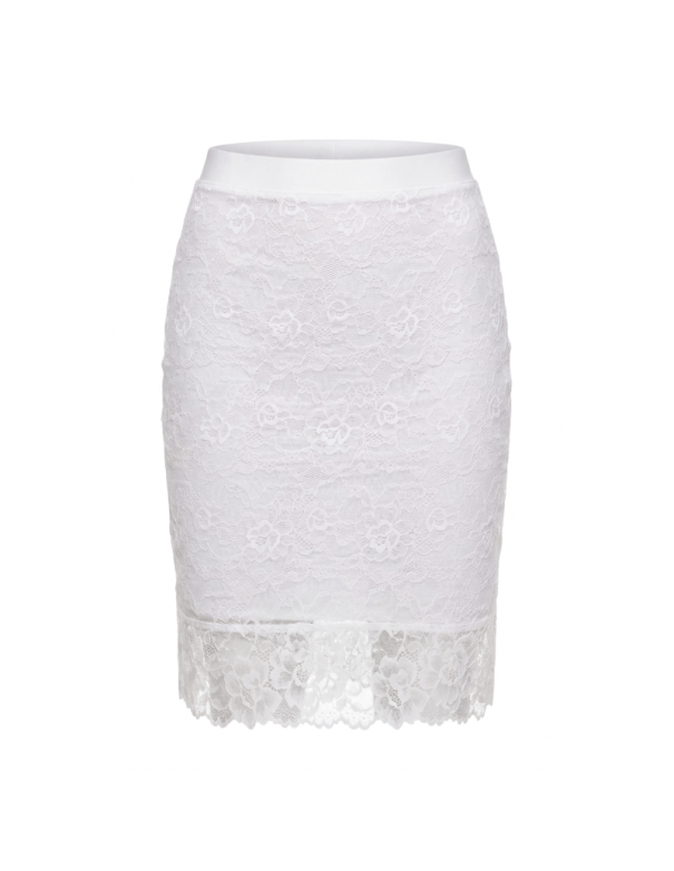 Jupe longue blanche Catalina