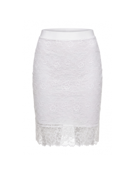 Jupe longue blanche Catalina