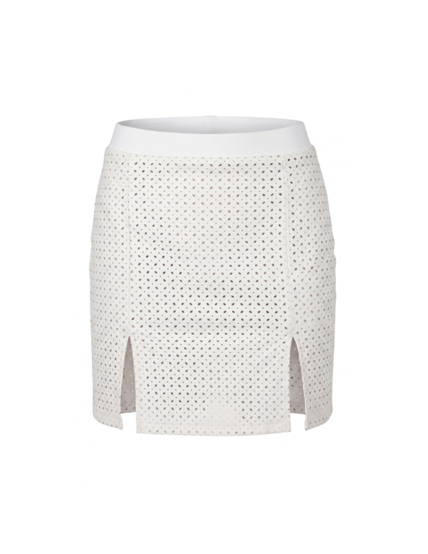 Jupe courte blanche Cassandra