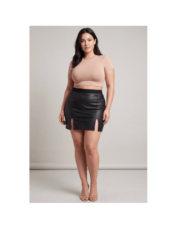 Jupe courte noir Stella