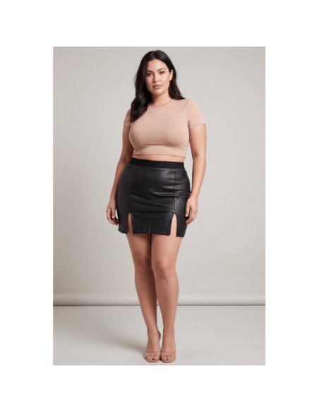 Jupe courte noir Stella