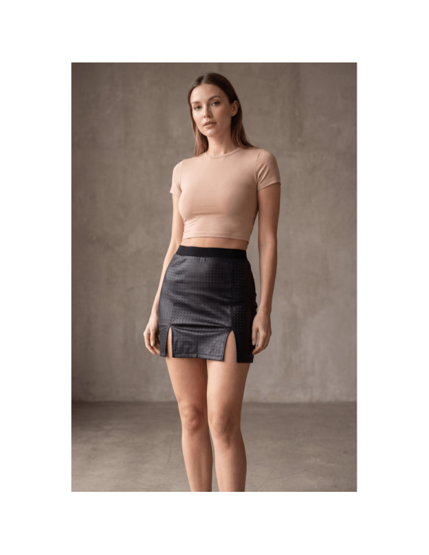Jupe courte noir Stella