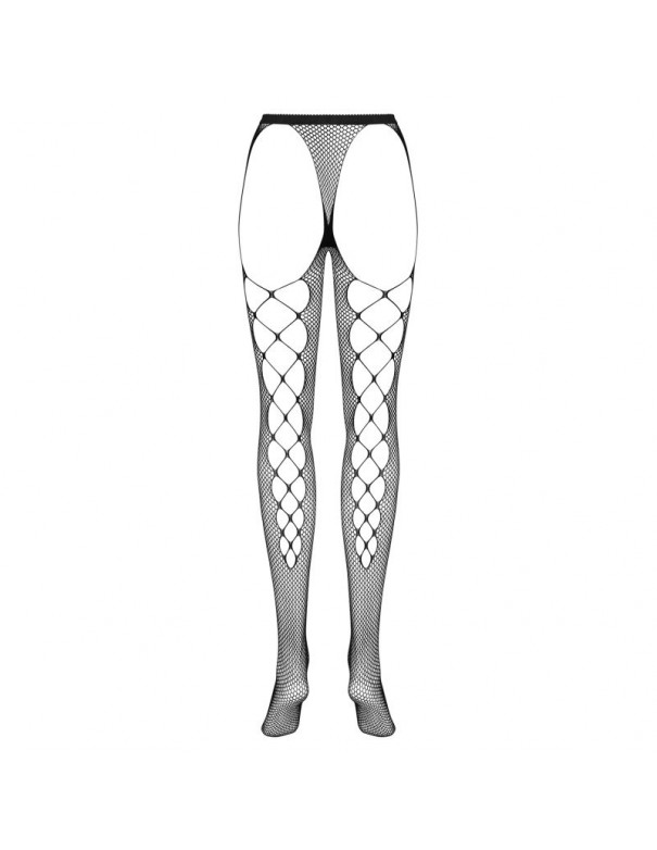 S233 Collants ouverts - Noir