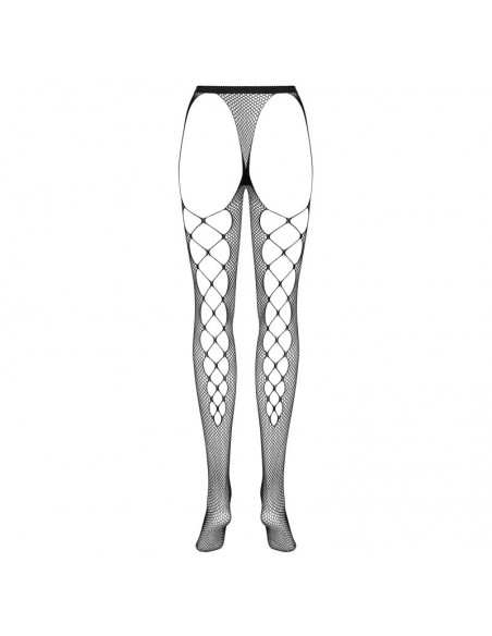 S233 Collants ouverts - Noir