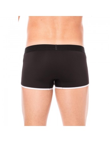 Mini-Pants noir échancré avec zip 2