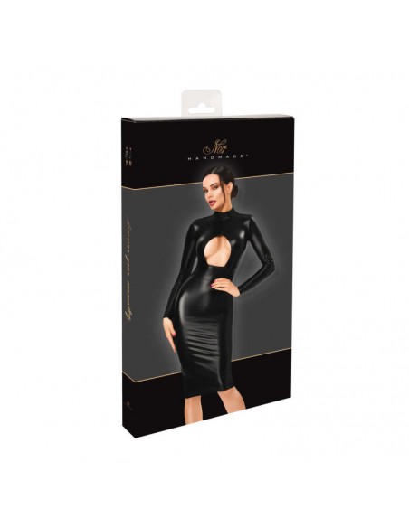 F401 Dark affair robe midi