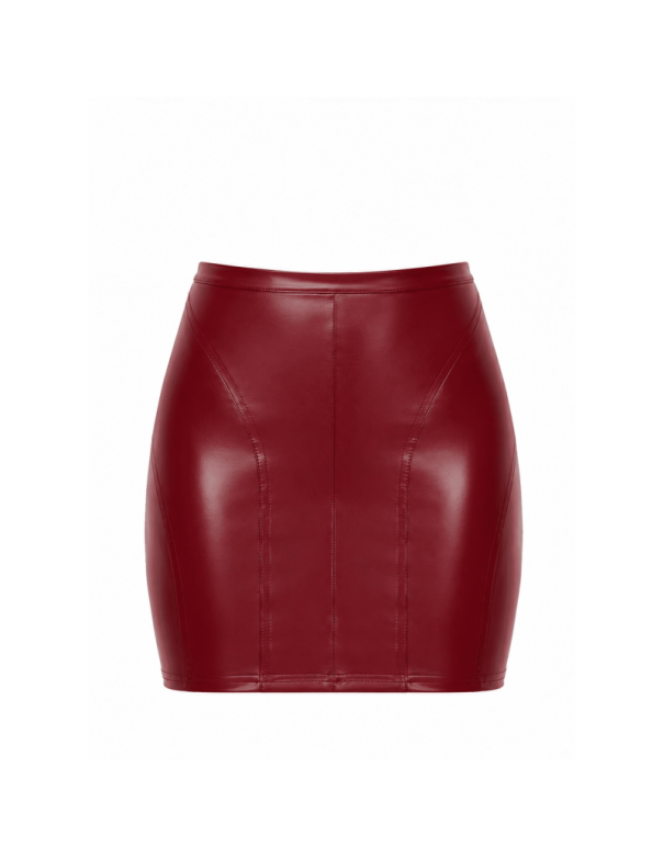 F399 Bordeaux affair Mini jupe