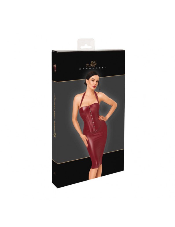 F396 Dark romance robe corset midi